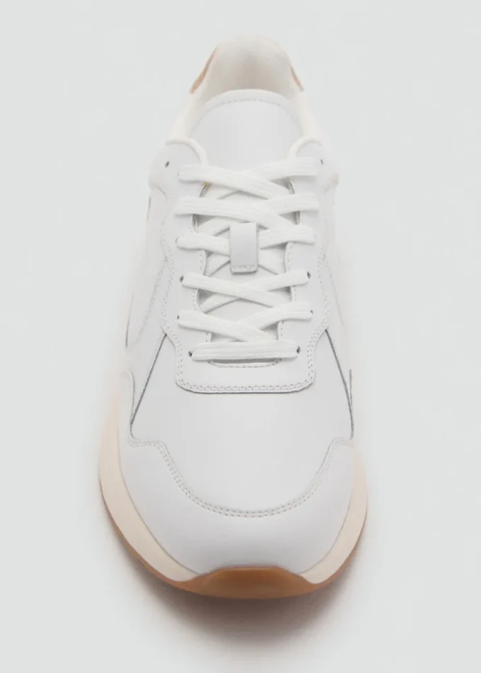 Sneakers aus Ledermix Sneakers aus Ledermix