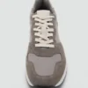 Sneakers aus Ledermix Sneakers aus Ledermix