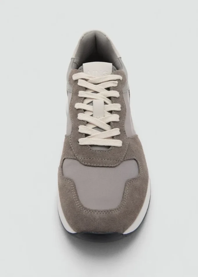 Sneakers aus Ledermix Sneakers aus Ledermix