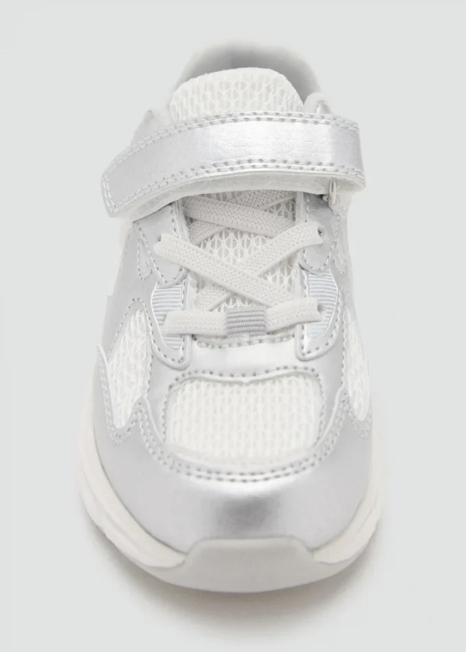Sneakers mit Metallic-Effekt Sneakers mit Metallic-Effekt