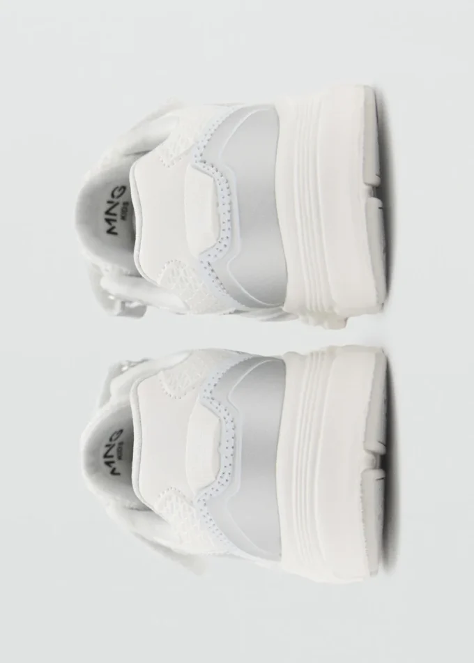 Sneakers mit Metallic-Effekt Sneakers mit Metallic-Effekt