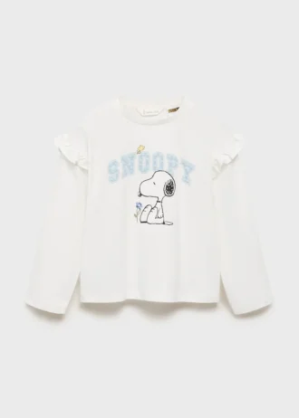 Snoopy-Baumwoll-T-Shirt