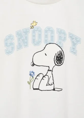 Snoopy-Baumwoll-T-Shirt