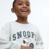 Snoopy-Sweatshirtkleid Snoopy-Sweatshirtkleid