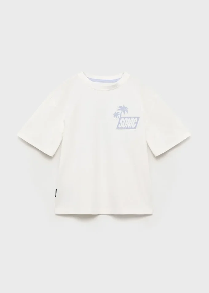 Sonic Baumwoll-T-Shirt