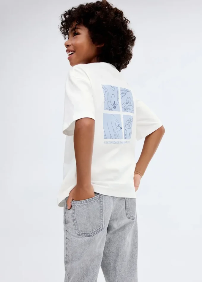 Sonic Baumwoll-T-Shirt