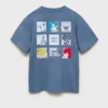 Sonic-T-Shirt mit Prägung