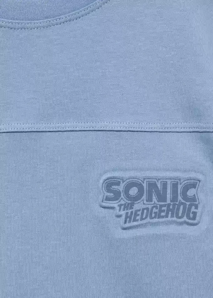 Sonic-T-Shirt mit Prägung