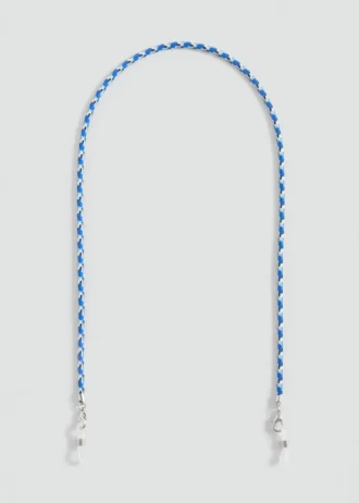Sonnenbrille mit geflochtener Kette