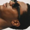 Sonnenbrille mit rechteckigem Rahmen Sonnenbrille mit rechteckigem Rahmen