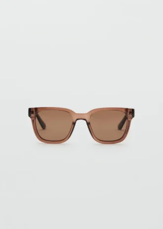 Sonnenbrille mit rechteckigem Rahmen