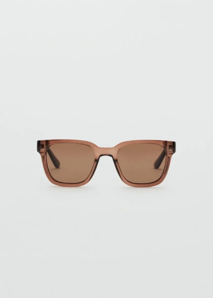 Sonnenbrille mit rechteckigem Rahmen Sonnenbrille mit rechteckigem Rahmen