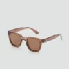 Sonnenbrille mit rechteckigem Rahmen Sonnenbrille mit rechteckigem Rahmen