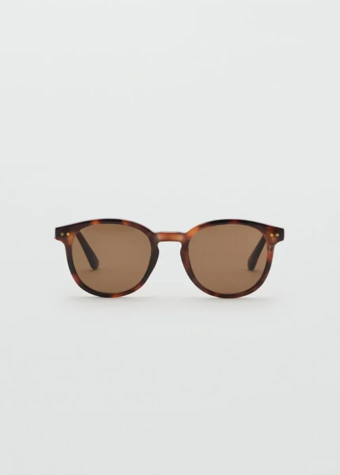 Sonnenbrille mit rundem Rahmen Sonnenbrille mit rundem Rahmen