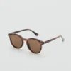 Sonnenbrille mit rundem Rahmen Sonnenbrille mit rundem Rahmen