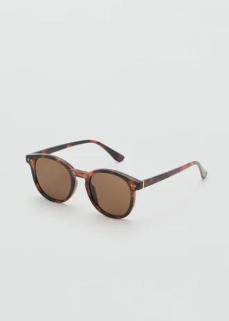 Sonnenbrille mit rundem Rahmen