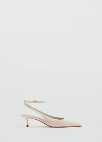Spitze Schuhe mit Kitten-Heel
