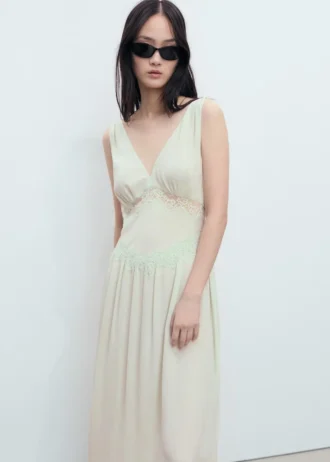 Spitzen-Trägerkleid