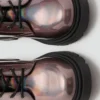 Stiefel mit Metallreißverschluss
