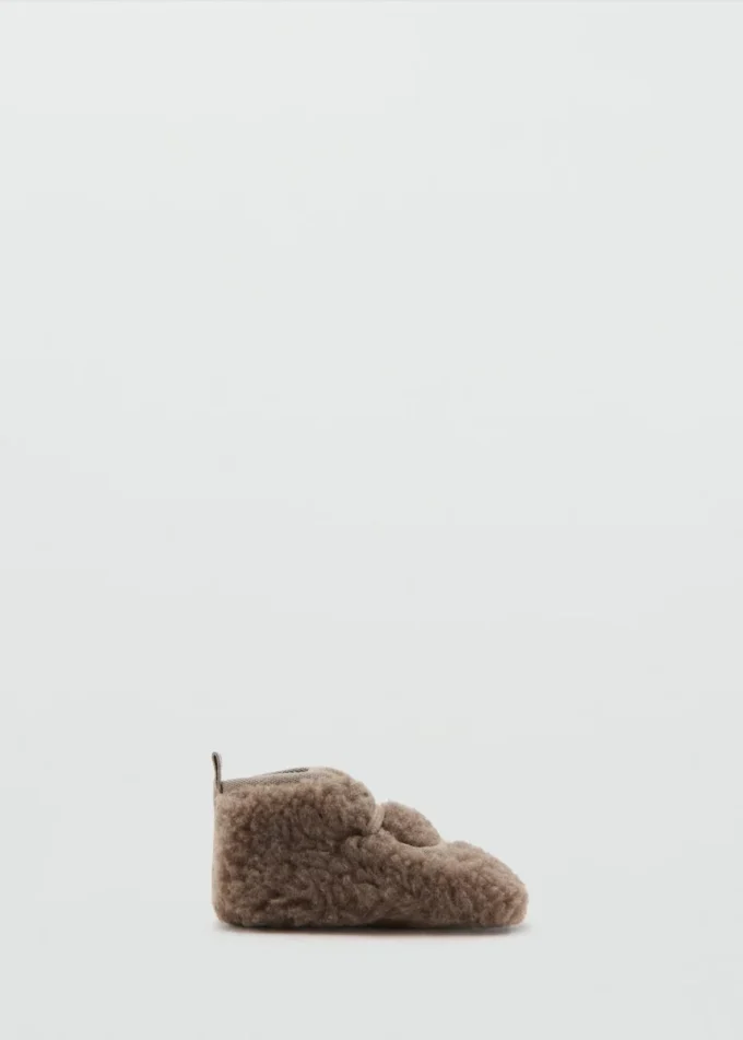 Stiefeletten aus Lammfell Stiefeletten aus Lammfell