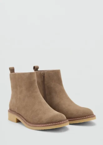 Stiefeletten aus Wildleder
