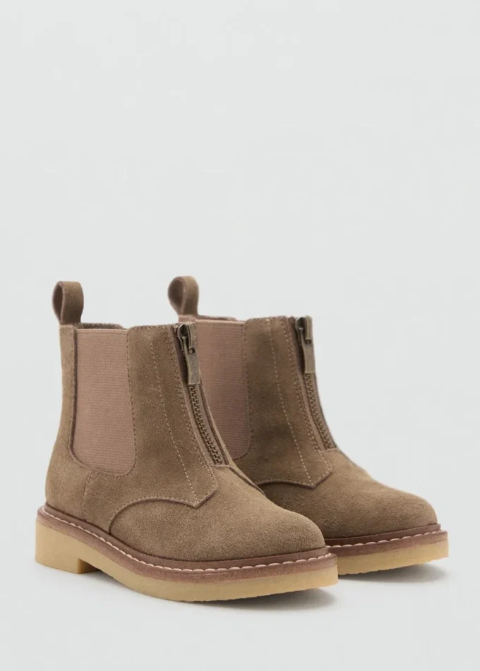 Stiefeletten aus Wildleder