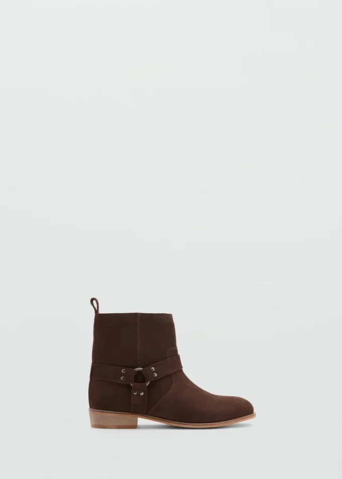 Stiefeletten aus Wildleder Stiefeletten aus Wildleder