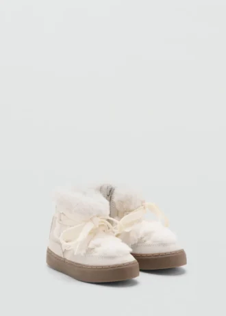 Stiefeletten mit Lederakzenten Stiefeletten mit Lederakzenten