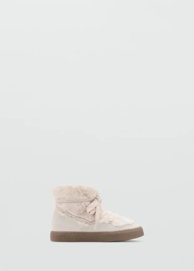 Stiefeletten mit Lederakzenten Stiefeletten mit Lederakzenten