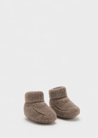 Strick-Babyschuhe