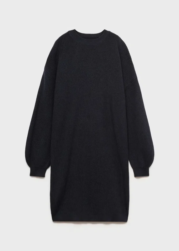 Strick-Midikleid