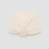 Strick-Schal mit Pompons Strick-Schal mit Pompons