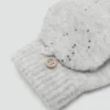 Strickhandschuhe mit Pailletten Strickhandschuhe mit Pailletten
