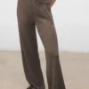 Strickhose mit elastischem Bund