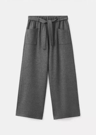 Strickhose mit Schleife