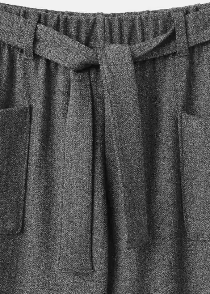 Strickhose mit Schleife Strickhose mit Schleife