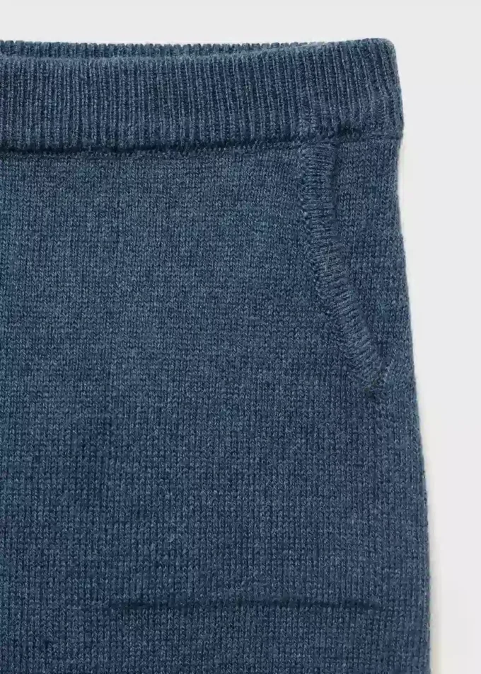Strickhose mit Taschen