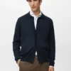 Strickjacke aus 100 % Merinowolle