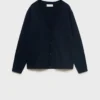 Strickjacke aus Baumwollmischung Strickjacke aus Baumwollmischung
