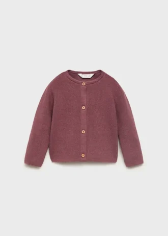 Strickjacke aus Baumwollmischung