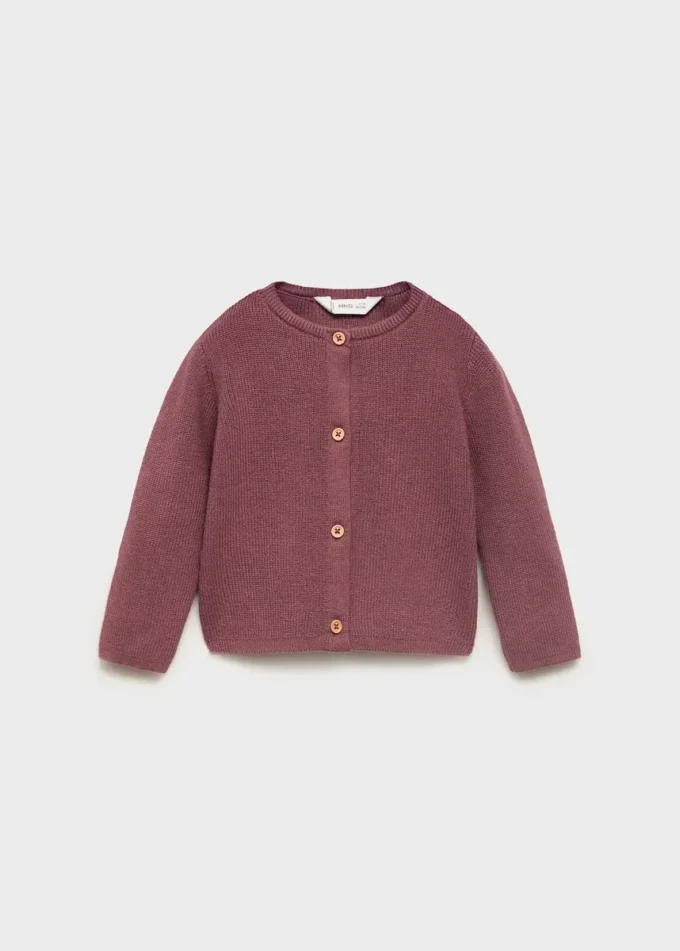 Strickjacke aus Baumwollmischung Strickjacke aus Baumwollmischung
