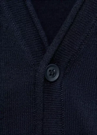 Strickjacke aus Baumwollmischung
