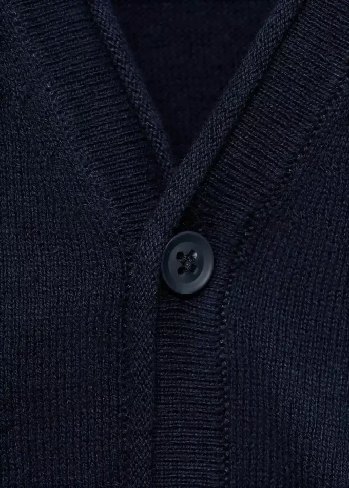 Strickjacke aus Baumwollmischung Strickjacke aus Baumwollmischung