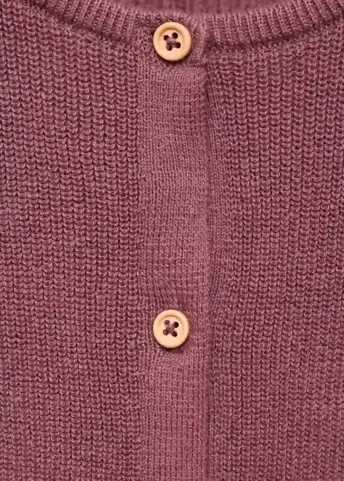 Strickjacke aus Baumwollmischung Strickjacke aus Baumwollmischung