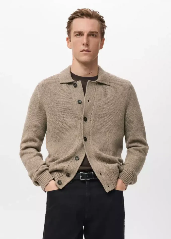 Strickjacke aus Wollmischung Strickjacke aus Wollmischung