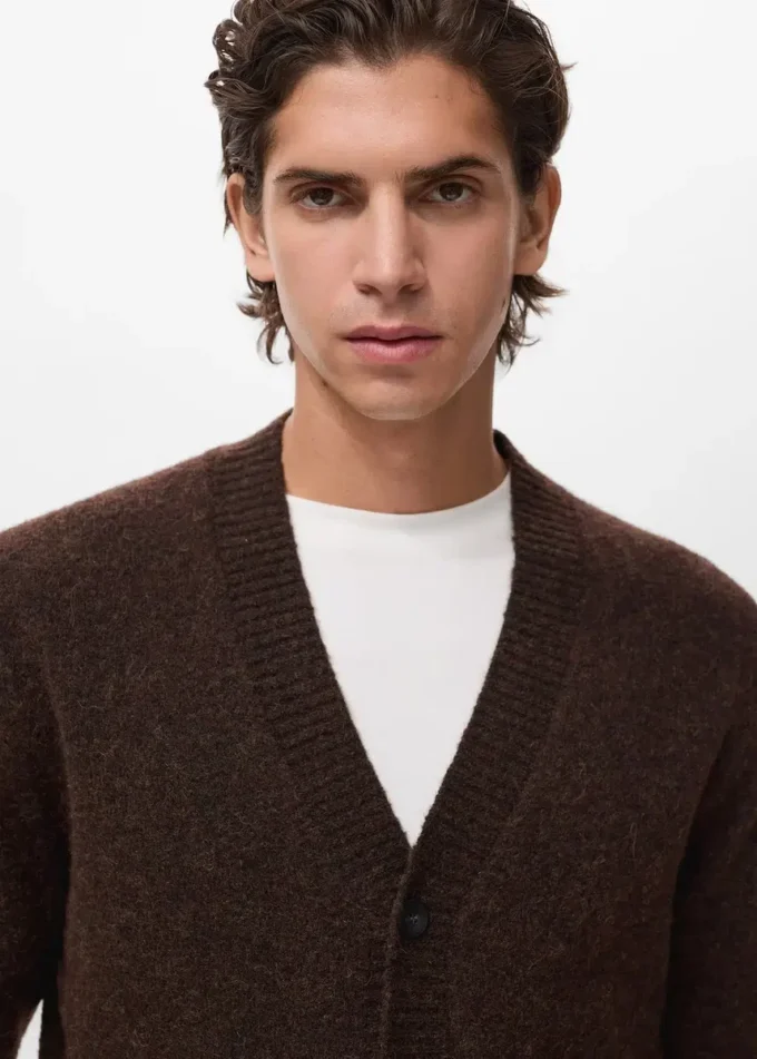 Strickjacke aus Wollmischung Strickjacke aus Wollmischung