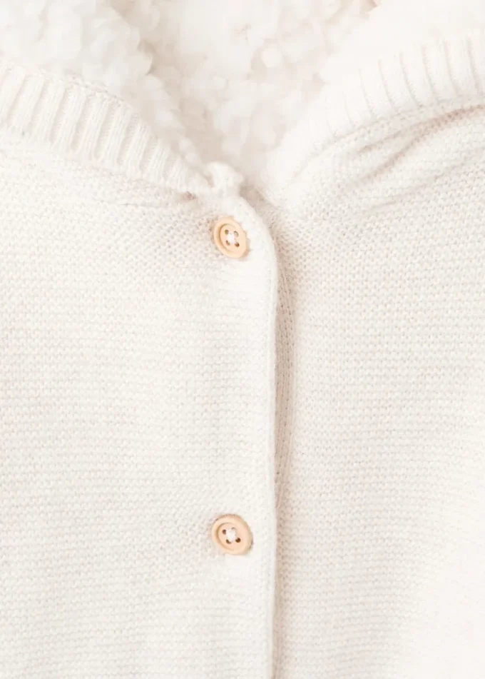 Strickjacke mit Fleecefutter Strickjacke mit Fleecefutter