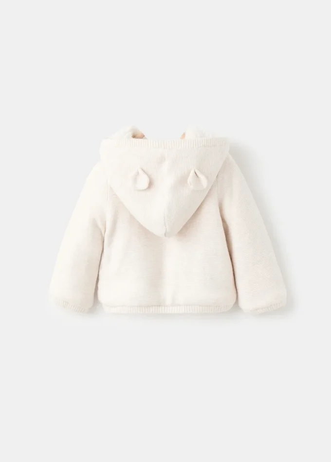 Strickjacke mit Fleecefutter Strickjacke mit Fleecefutter