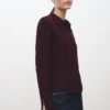 Strickjacke mit Hemdkragen Strickjacke mit Hemdkragen