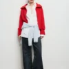 Strickjacke mit Hemdkragen Strickjacke mit Hemdkragen